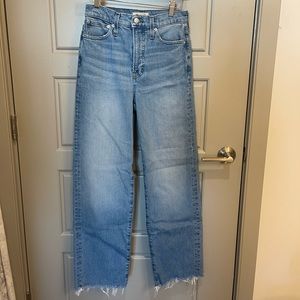 Madewell Perfect Vintage Wide-Leg Crop Jean Tall